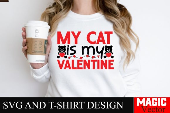 Download My Cat is My Valentine SVG,Valentine - Premium Resources