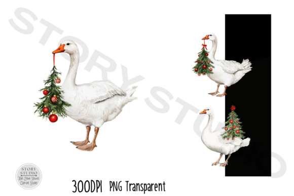 Download Christmas Goose Festive Holiday Clipart - Festive holiday clipart Collection